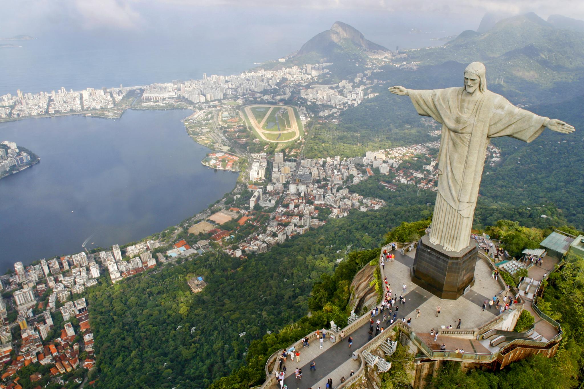 Le Christ RÇdempteur et sa vue panoramique sur Rio- Photo Pedro KirilosRiotur